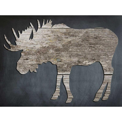 Wild White Modern Wood Framed Art Print by Lewis, Sheldon
