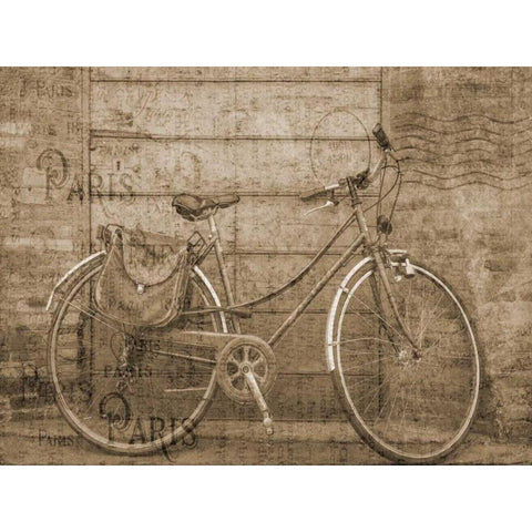 Ride Home Black Modern Wood Framed Art Print with Double Matting by Lewis, Sheldon