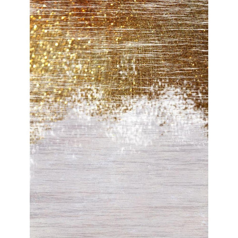 Golden Sophistication Black Modern Wood Framed Art Print by Lewis, Sheldon