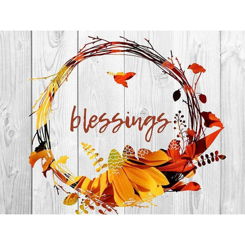 Harvest Wood Black Modern Wood Framed Art Print with Double Matting by Lewis, Sheldon