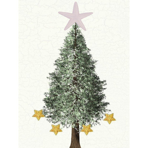 Coastal Christmas White Modern Wood Framed Art Print by Lewis, Sheldon