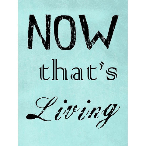 Now Thats Living  White Modern Wood Framed Art Print by Lewis, Sheldon