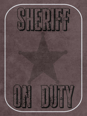 On Duty Black Ornate Wood Framed Art Print with Double Matting by Lewis, Sheldon