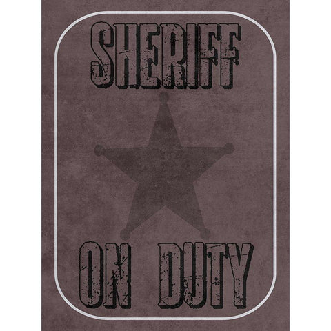 On Duty White Modern Wood Framed Art Print by Lewis, Sheldon