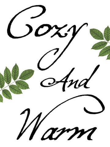 Cozy and Warm Black Ornate Wood Framed Art Print with Double Matting by Lewis, Sheldon