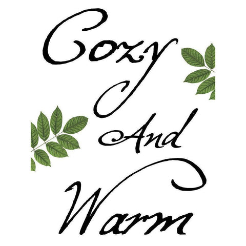 Cozy and Warm Black Modern Wood Framed Art Print by Lewis, Sheldon