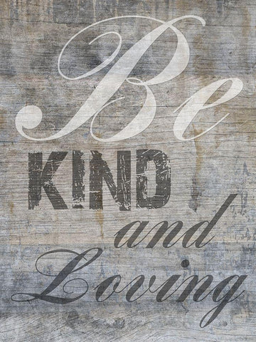 Loving Kindness Black Ornate Wood Framed Art Print with Double Matting by Lewis, Sheldon