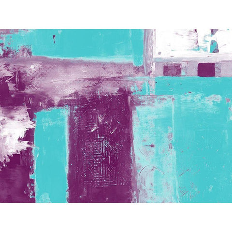 Anticosa 2 White Modern Wood Framed Art Print by Lewis, Sheldon