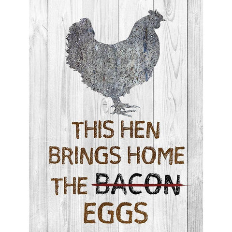 The Eggs Black Modern Wood Framed Art Print by Lewis, Sheldon