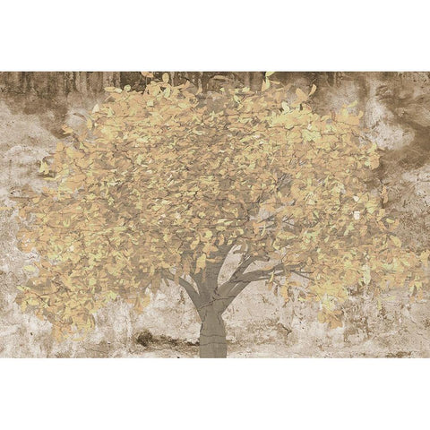 Natures Cluster Gold Ornate Wood Framed Art Print with Double Matting by Lewis, Sheldon