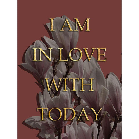 LoveToday White Modern Wood Framed Art Print by Lewis, Sheldon