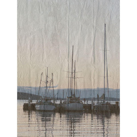 Yacht Club 2 Gold Ornate Wood Framed Art Print with Double Matting by Lewis, Sheldon