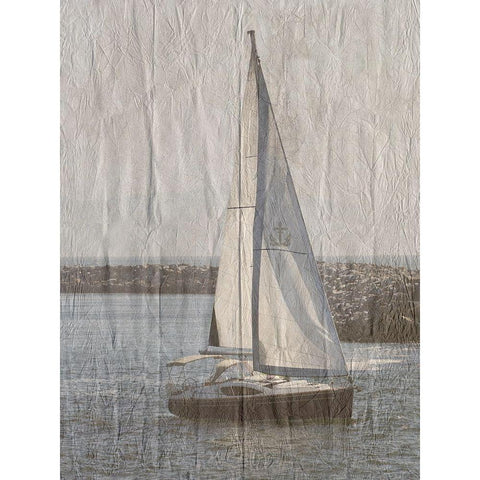 Yacht Club 4 Black Modern Wood Framed Art Print with Double Matting by Lewis, Sheldon