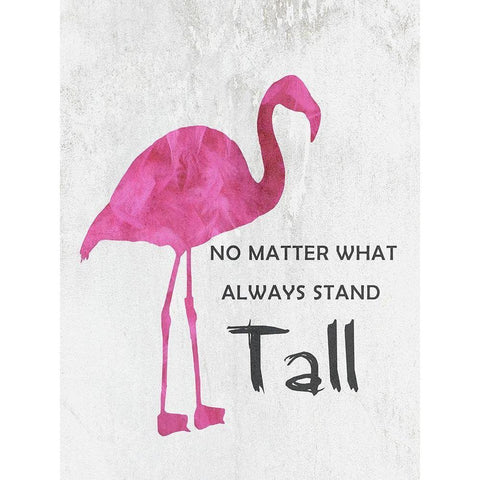 Standing Tall Black Modern Wood Framed Art Print by Lewis, Sheldon