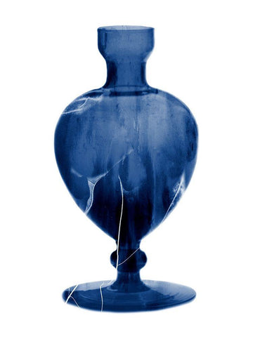 Modern Vase 2 Black Ornate Wood Framed Art Print with Double Matting by Lewis, Sheldon