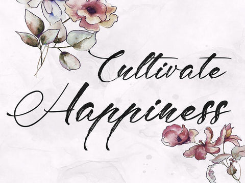 Cultivate Black Ornate Wood Framed Art Print with Double Matting by Lewis, Sheldon