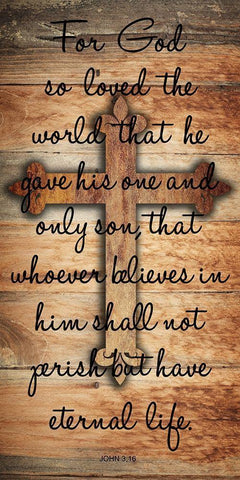 Eternal Life White Modern Wood Framed Art Print with Double Matting by Lewis, Sheldon