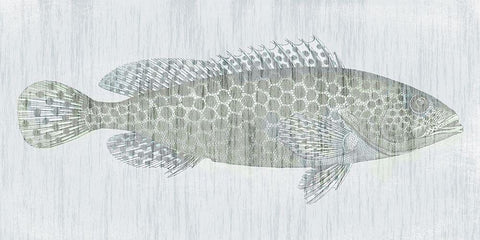 Catch Me If You Can White Modern Wood Framed Art Print with Double Matting by Lewis, Sheldon