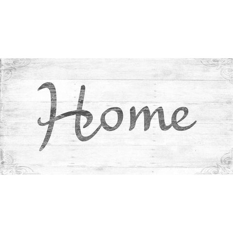 Home Black Modern Wood Framed Art Print with Double Matting by Lewis, Sheldon