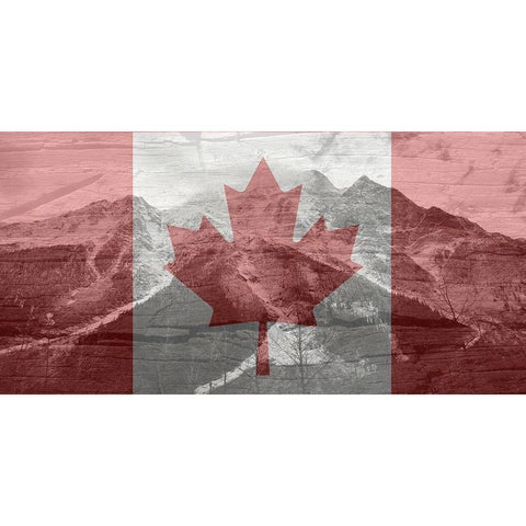 Canada 2 White Modern Wood Framed Art Print by Lewis, Sheldon