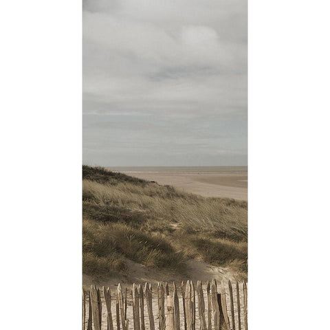 Bathway Beach 1 Black Modern Wood Framed Art Print by Lewis, Sheldon