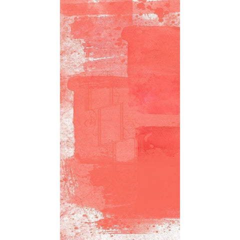 Coral Den 2 White Modern Wood Framed Art Print by Lewis, Sheldon