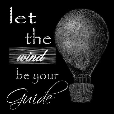 Guidance Of The Wind White Modern Wood Framed Art Print with Double Matting by Lewis, Sheldon