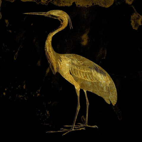Golden Elegance Gold Ornate Wood Framed Art Print with Double Matting by Lewis, Sheldon