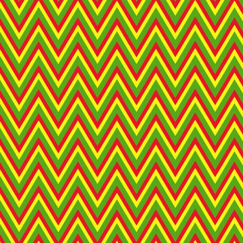 Chevron 5 Black Modern Wood Framed Art Print with Double Matting by Lewis, Sheldon