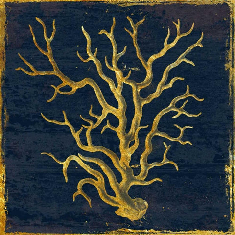 At The Gold Coast Black Modern Wood Framed Art Print by Lewis, Sheldon