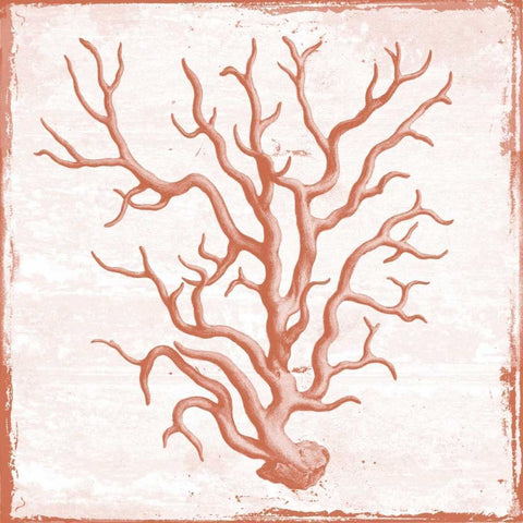 At The Coral Coast Black Modern Wood Framed Art Print by Lewis, Sheldon