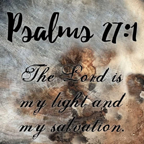 Psalms Black Ornate Wood Framed Art Print with Double Matting by Lewis, Sheldon