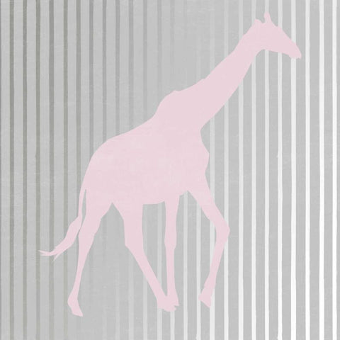 Hey There White Modern Wood Framed Art Print with Double Matting by Lewis, Sheldon