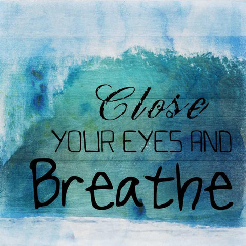 Close Your Eyes White Modern Wood Framed Art Print by Lewis, Sheldon