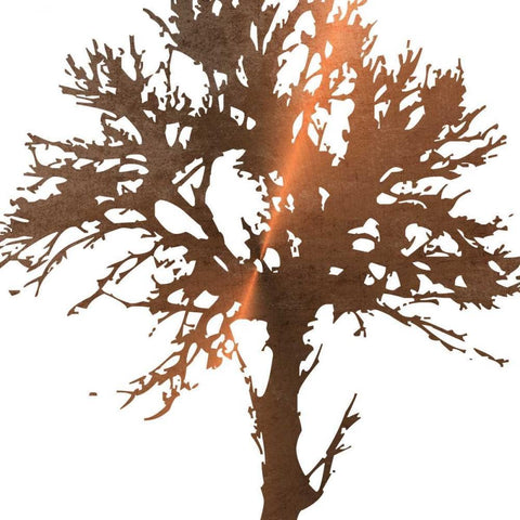 Tree of Wisdom 2 Black Modern Wood Framed Art Print by Lewis, Sheldon