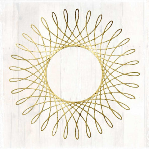 Royal Gate 1 White Modern Wood Framed Art Print with Double Matting by Lewis, Sheldon