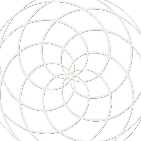 Snow White 1 White Modern Wood Framed Art Print by Lewis, Sheldon