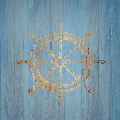 Wheel Gold Ornate Wood Framed Art Print with Double Matting by Lewis, Sheldon