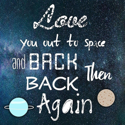 Love In The Distance Black Modern Wood Framed Art Print with Double Matting by Lewis, Sheldon