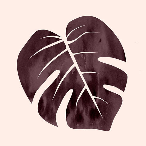 Ferndamental 2 Black Modern Wood Framed Art Print by Lewis, Sheldon