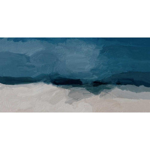 Beach Gold Ornate Wood Framed Art Print with Double Matting by Butcher, Sarah