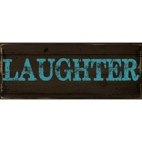 LAUGHTER 2 White Modern Wood Framed Art Print by Greene, Taylor