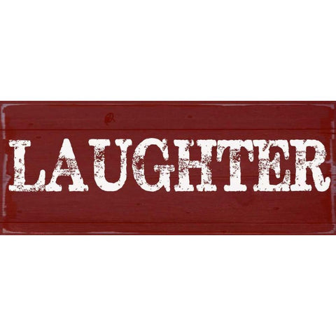 LAUGHTER Gold Ornate Wood Framed Art Print with Double Matting by Greene, Taylor