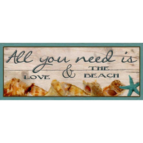 ALL YOU NEED Gold Ornate Wood Framed Art Print with Double Matting by Greene, Taylor