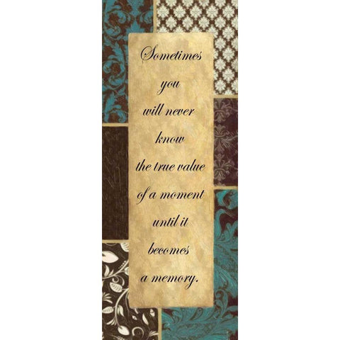 Sometimes Black Modern Wood Framed Art Print by Greene, Taylor