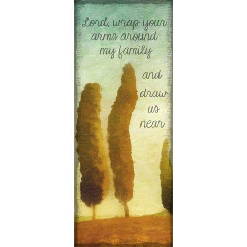 Lord Wrap Family White Modern Wood Framed Art Print by Greene, Taylor