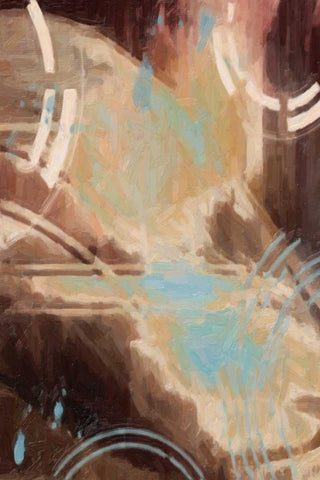 ORBSTRATION A Black Ornate Wood Framed Art Print with Double Matting by Greene, Taylor