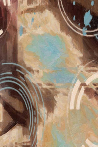 ORBSTRATION 2 White Modern Wood Framed Art Print with Double Matting by Greene, Taylor