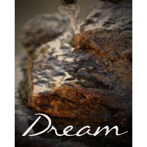 Dream Rocks White Modern Wood Framed Art Print by Greene, Taylor