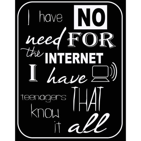 Teenagers Know It All Gold Ornate Wood Framed Art Print with Double Matting by Greene, Taylor